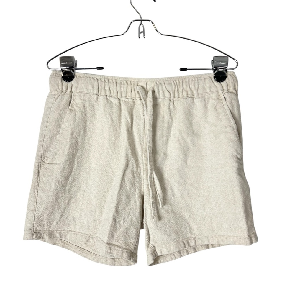 Asos design shorts Size Small textured Linen blend oatmeal